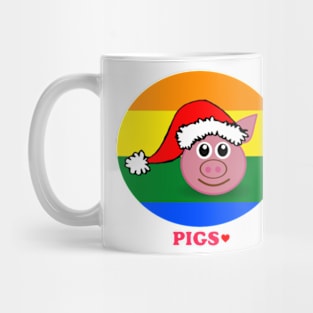 national pig day  funny Pigs Mug